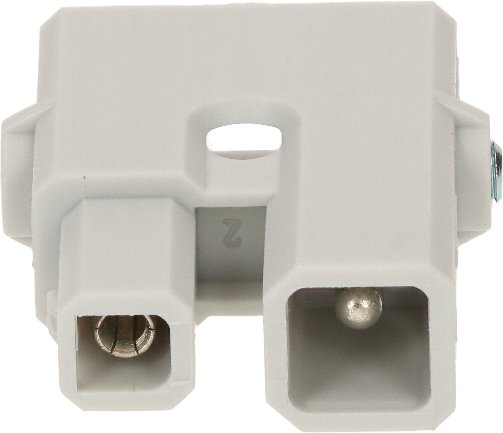 LED Steckverbinder - AC 162 STS/ 2 LED grau EU