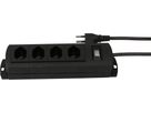 Steckdosenleiste Prime Line 4x Typ 13 schwarz Schalter 5m