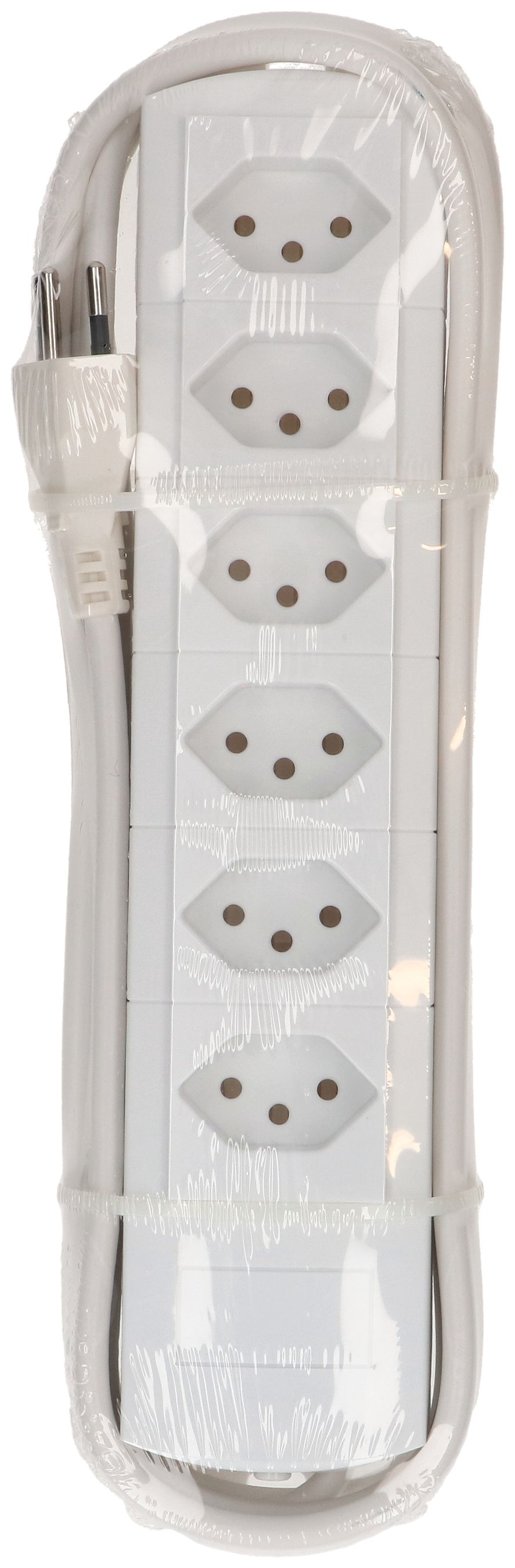 multiprise Prime Line 6x type 13 blanc 3m