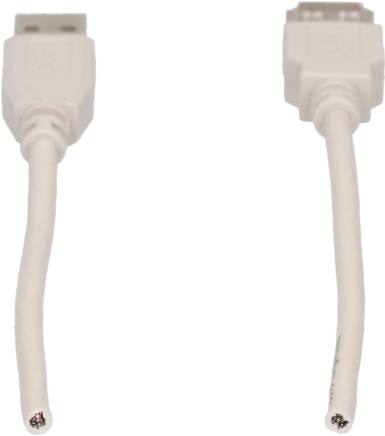 rallonge USB version 2.0 2m gris