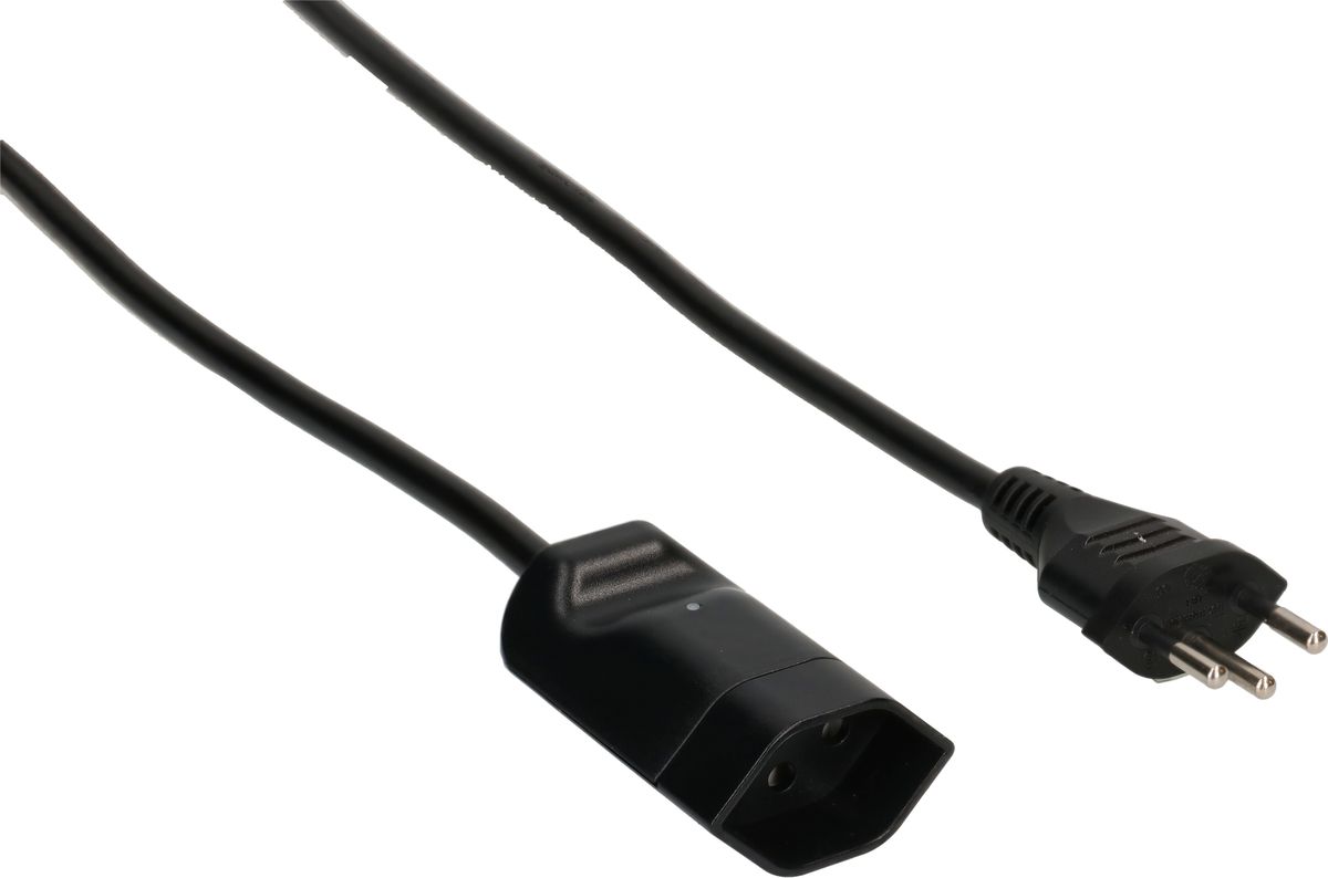 prolunga TD H05VV-F3G1 5m nero con display operativo