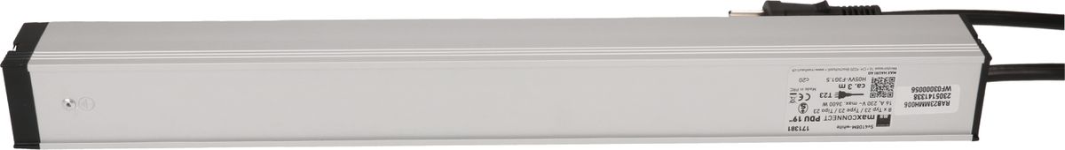 PDU 19 pouce 8x type 23 blanc 1U