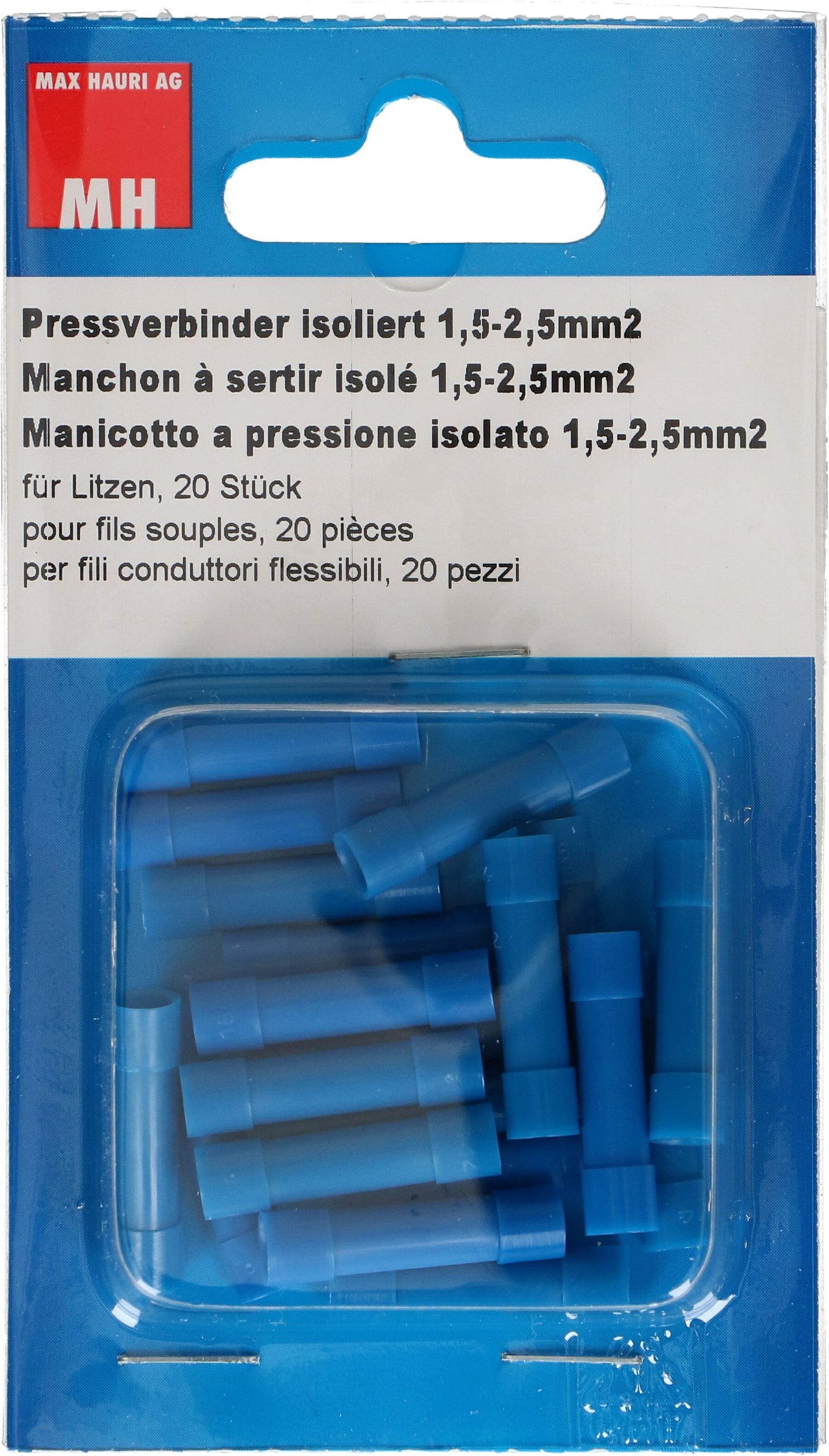 Stossverbinder isoliert blau 1.5 - 2.5mm²