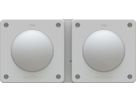combinaison interrupteur s3 / s3 ta.2x1 ENC exo IP55 gris clair