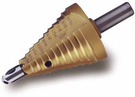 Foret étagé HSS-TIN avec 12 niveaux de perçage