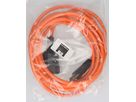 Rallonge EPR/PUR H07BQ-F3G1.5 10m orange type 23 / type 23