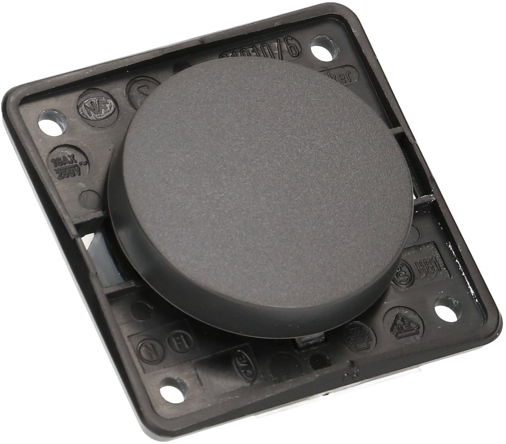 interruttore basculante schema 3 Integro Flow/Pure IP44 antracite