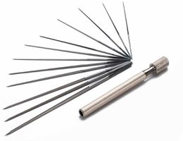 Kit d'alésoirs buses 12 alésoirs buses & support D=0.61-1.9mm