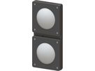 combinaison interrupteur s3 / s3 ta.2x1 ENC exo IP55 noir