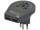 Q2 Power adaptateur mondial CH - USB