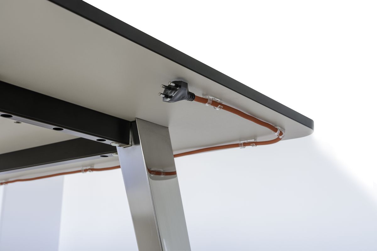 kit de clips pour câbles 8mm transparent