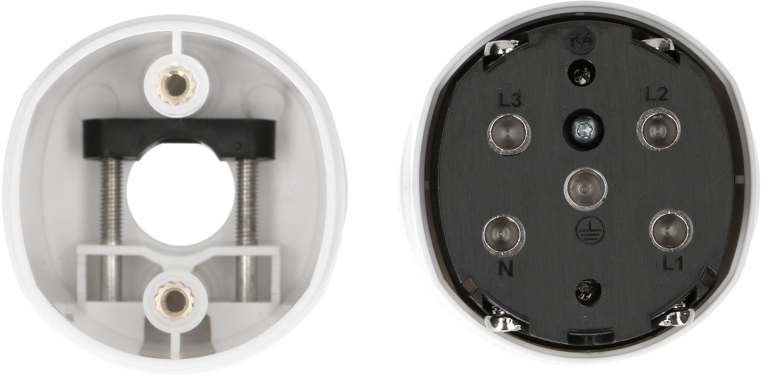 prise TH type 25 5 pôles blanc