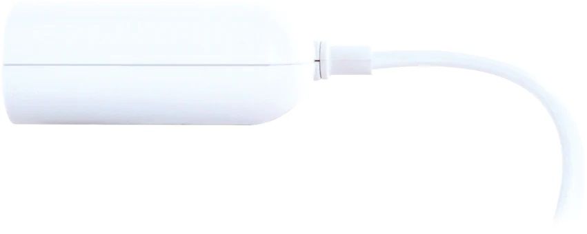 USB-adaptateur de charge rallonge 2.5m USB-A/C blanc