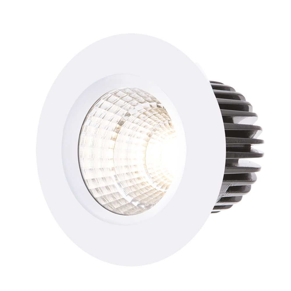 spot encastré à LED FIXO Ø68 blanc 3000K 960lm 60°