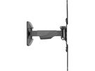 support TV mural MOTION 3 noir inclinable/orientable jusqu'à 35kg