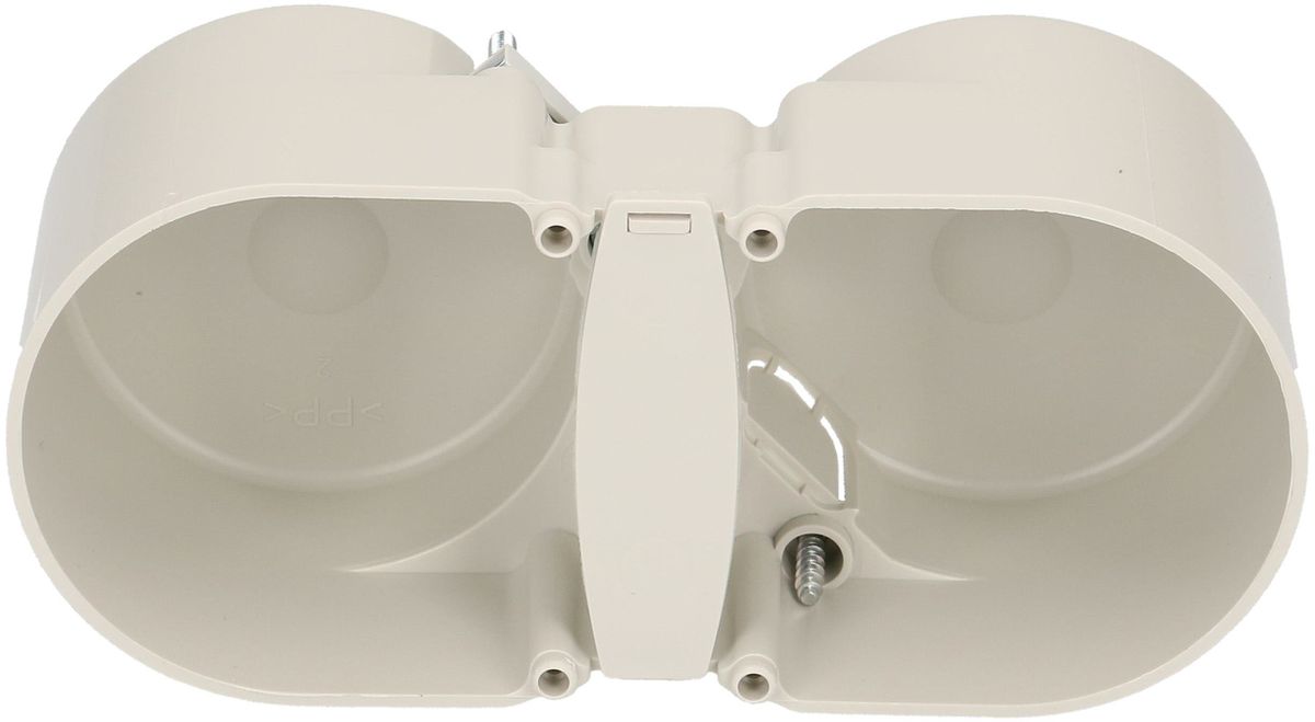 boîte de protection contre le toucher ta.2x1 Integro gris