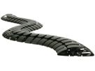 serpentine de câble Pro 90 1.00m noir RAL9005