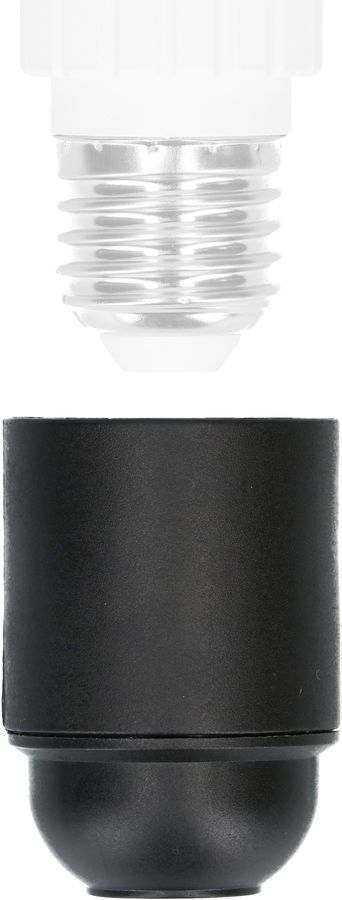 douille E27 manteau lisse M10x1 noir