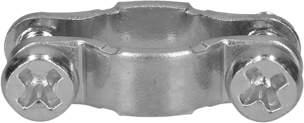 bride de décharge de traction acier galvanisé 2x M2.5x8mm