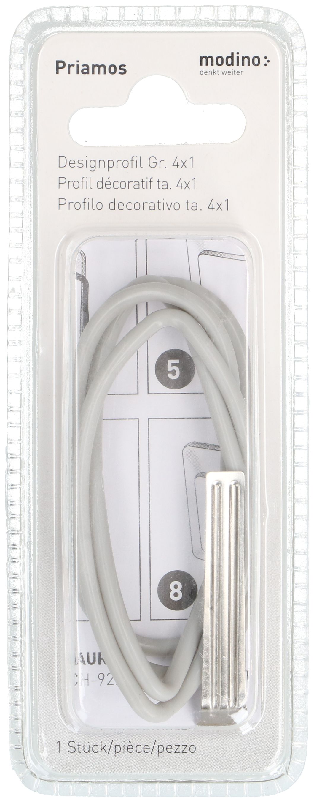 profil décoratif ta.4x1 priamos gris