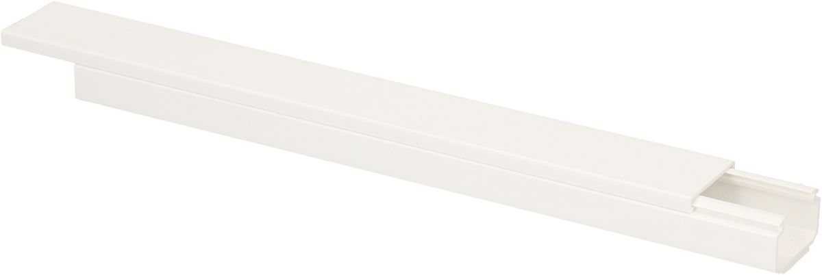 Goulotte 25x16mm blanc auto-adhésif 2m