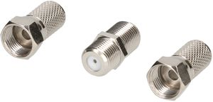 set de raccords F à visser D=7mm en 3 parties