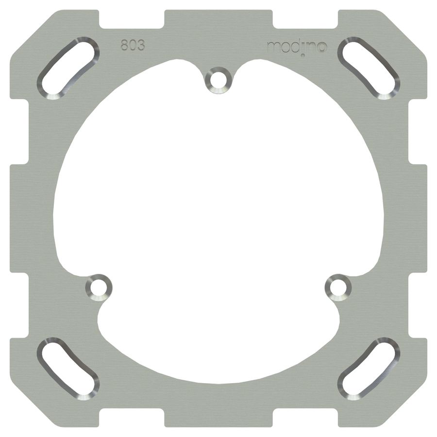 plaque de fixation ta.1x1 avec fixation en 3 points modino