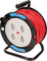 enrouleur de câble 4x type 13 20m noir gris rouge