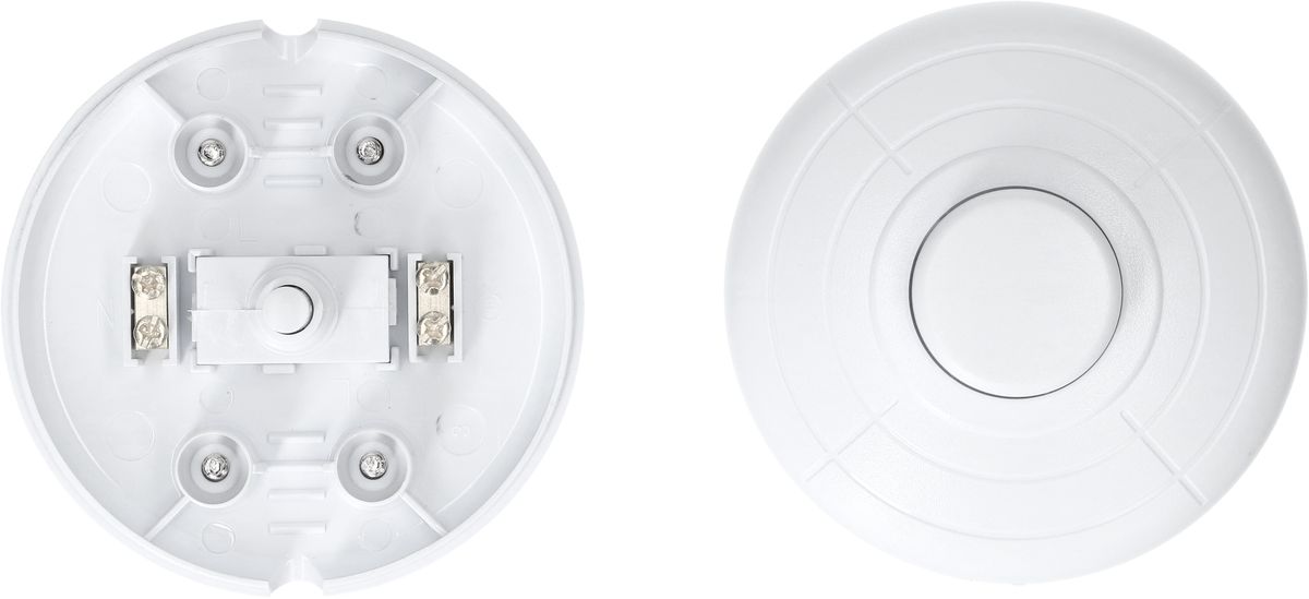 Interrupteur à pied 1pôles OFF 2(1)A blanc