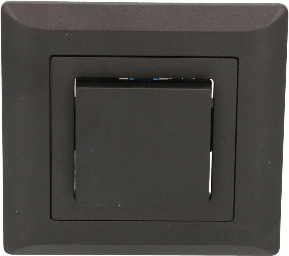 bouton-poussoir NO/NF ENC Kallysto noir