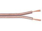 câble de haut-parleur 2x4.0mm² 10m transparent