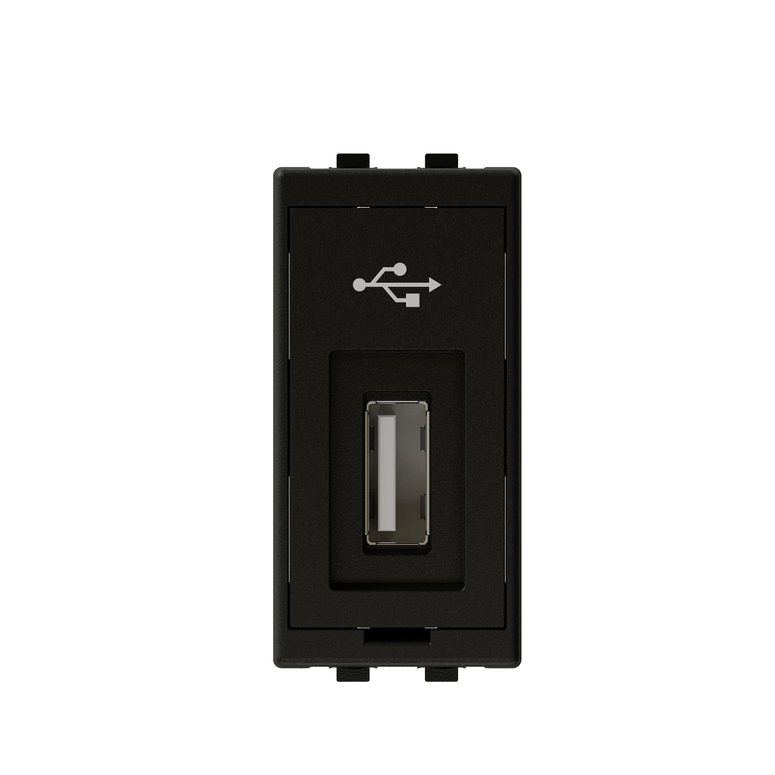 accessoire multimédia 45x22.5 anthracite 1x USB-A 3.0 adaptateur