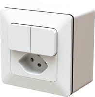 petite combinaison schéma 3+3 / type 13 AP priamos blanc