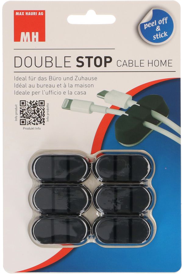 DOUBLE STOP set 6x noir