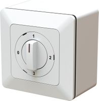 interrupteur rotatif schéma 5/1L 0-1-2-3 AP priamos blanc