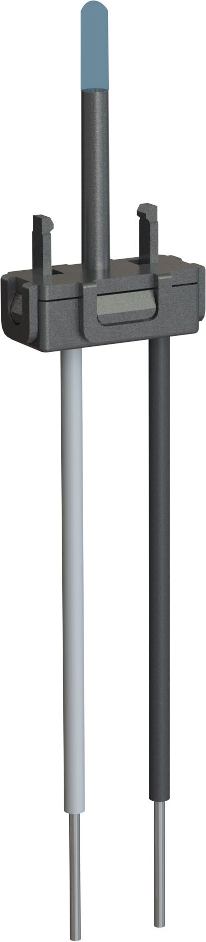 cartouche éclair. LED bleue pour interr./bouton et petite comb.