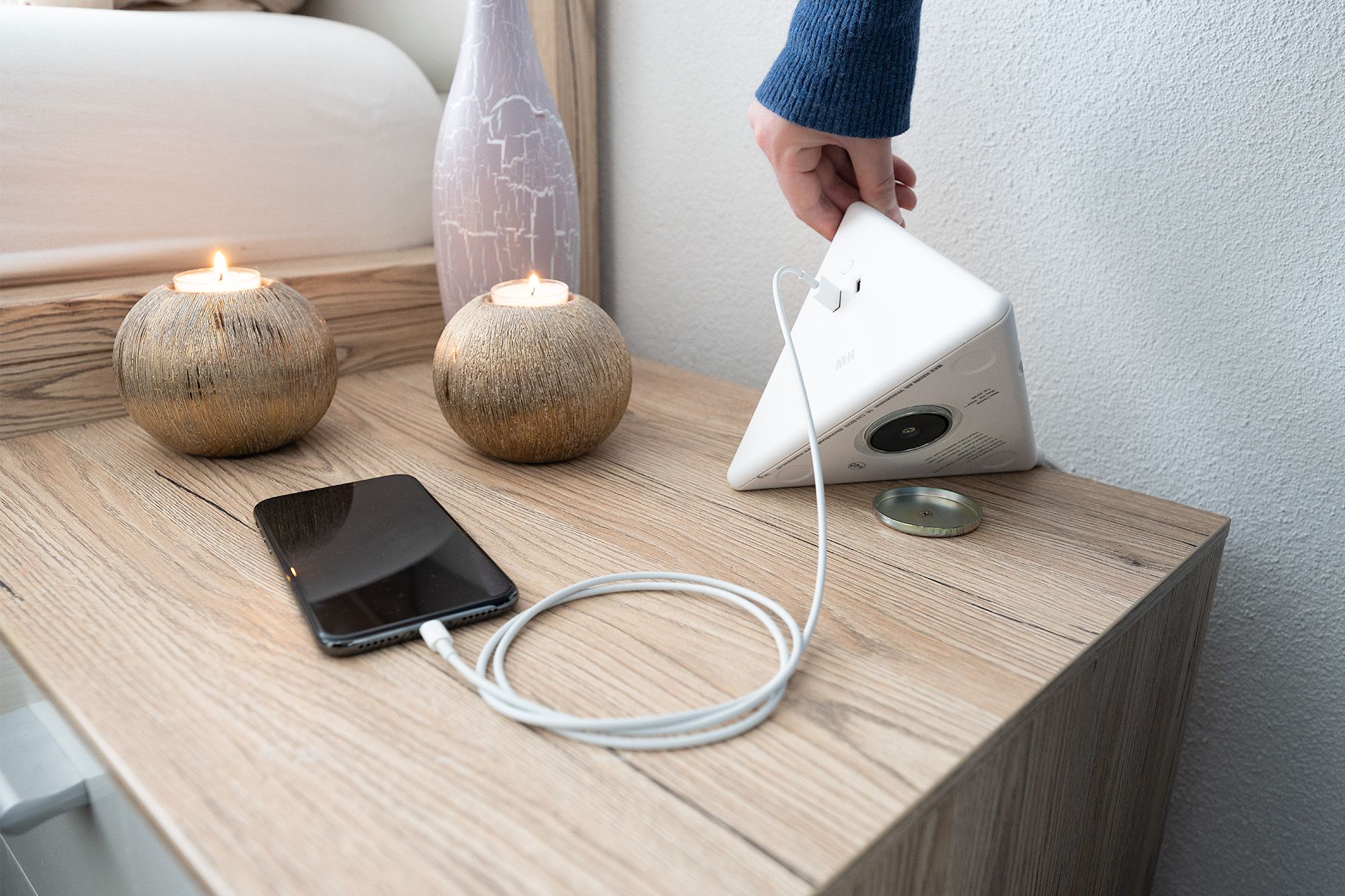 Energy Pyramide multiprise 2x type 13 bc USB A+C 2.5m clip-clap