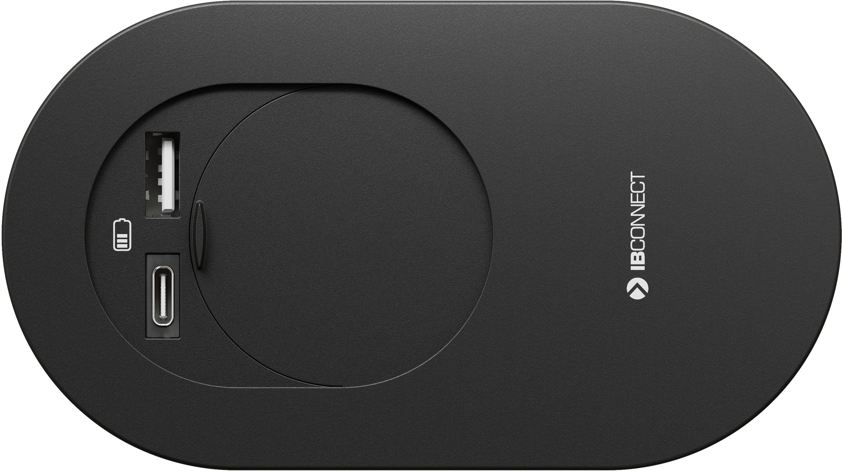 ORBIT bloc multiprise noir 1x type 13 1x USB-A/C