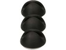 SINGLE STOP Set rond 9x noir