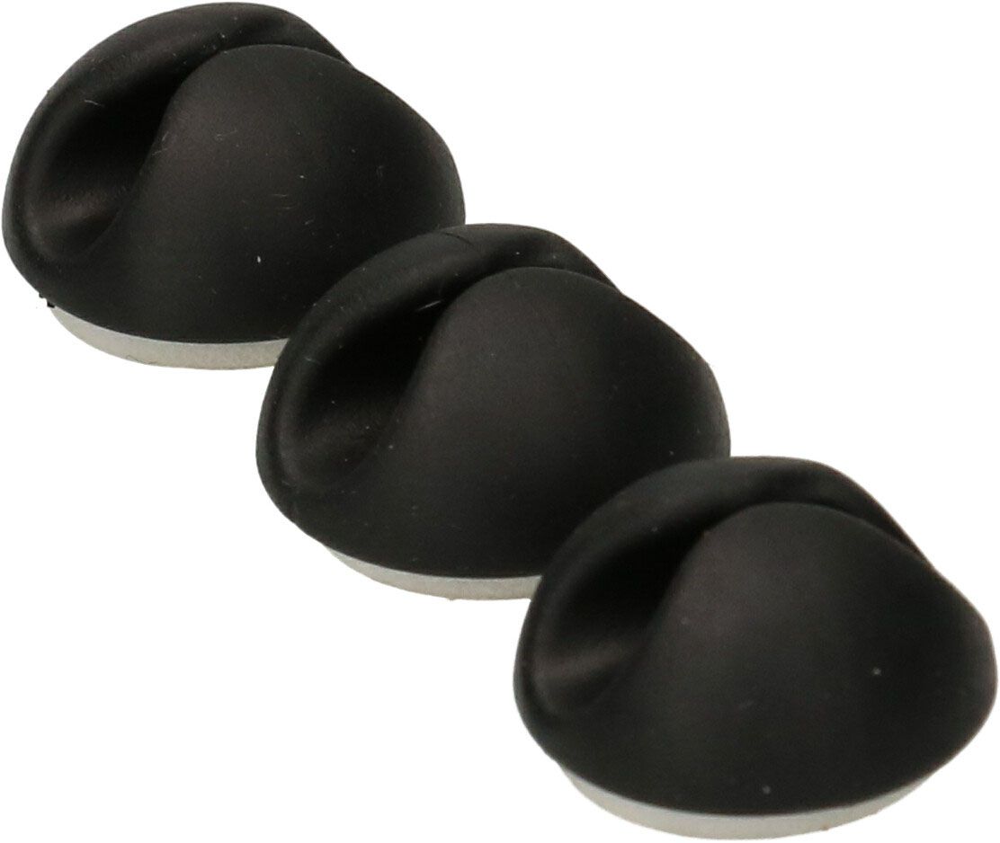 SINGLE STOP Set rond 9x noir