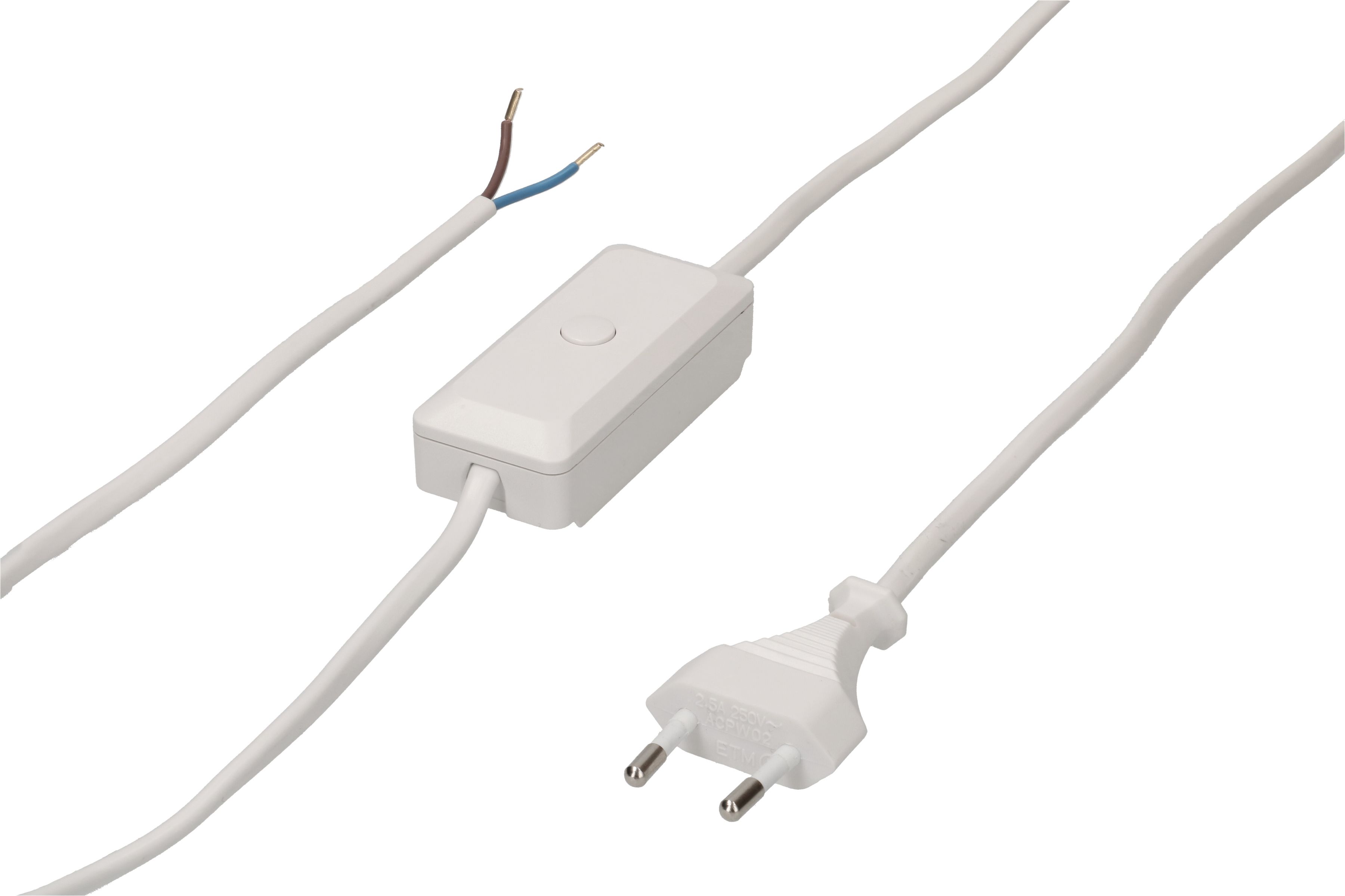 TDLF câble secteur T26 avec universal variateur sur cordon 2m bc