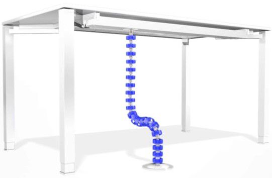 garniture serpentine de câble Orbit 50 1.25m noir RAL9005