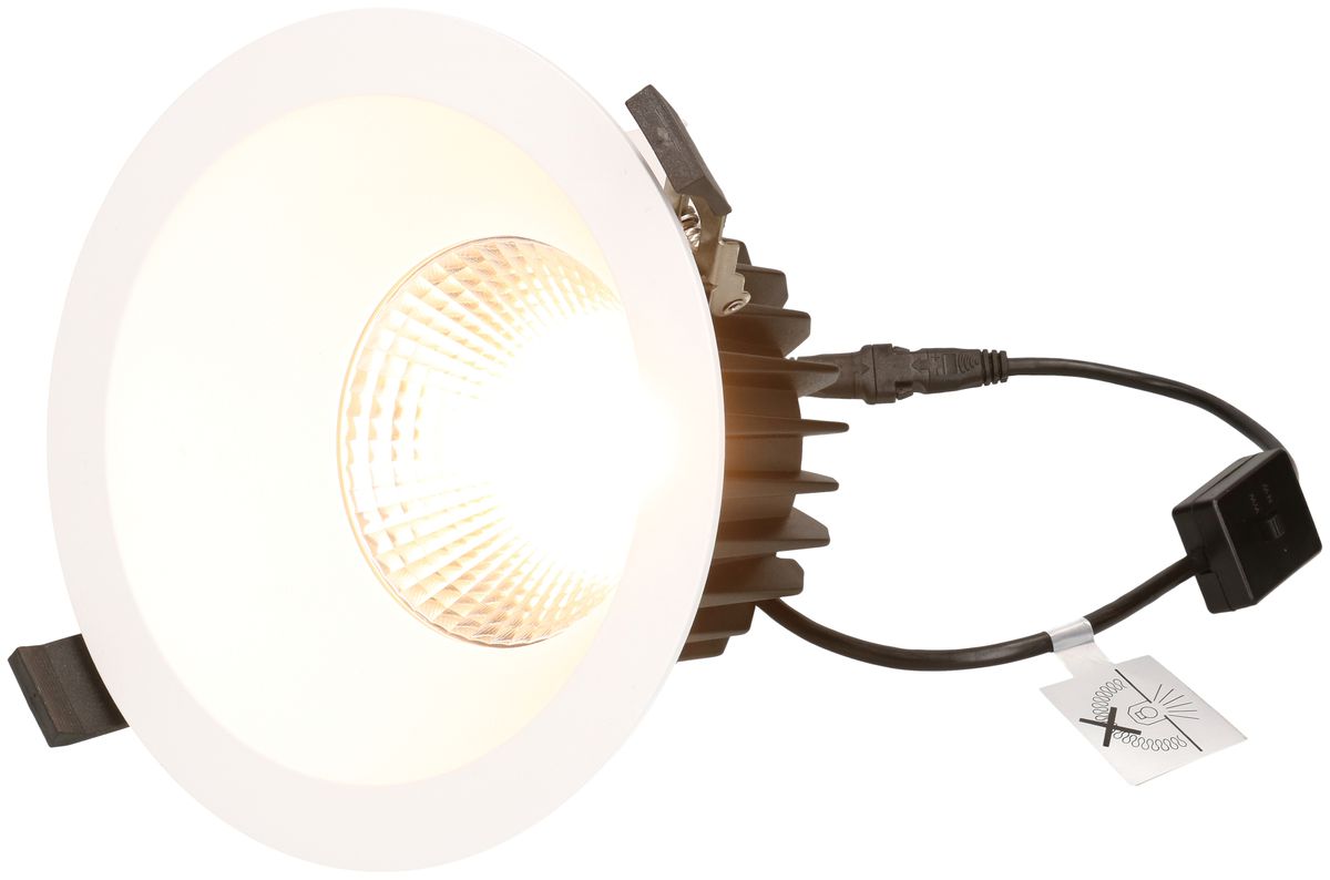 LED-Downlight ATMO Ø150 blanc 3000+4000K 1745lm 60°