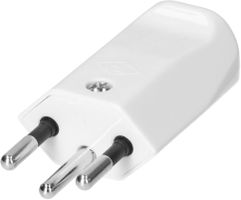 fiche TH type 12 3 pôles blanc pour diamètre du câble 6.0-10.5mm