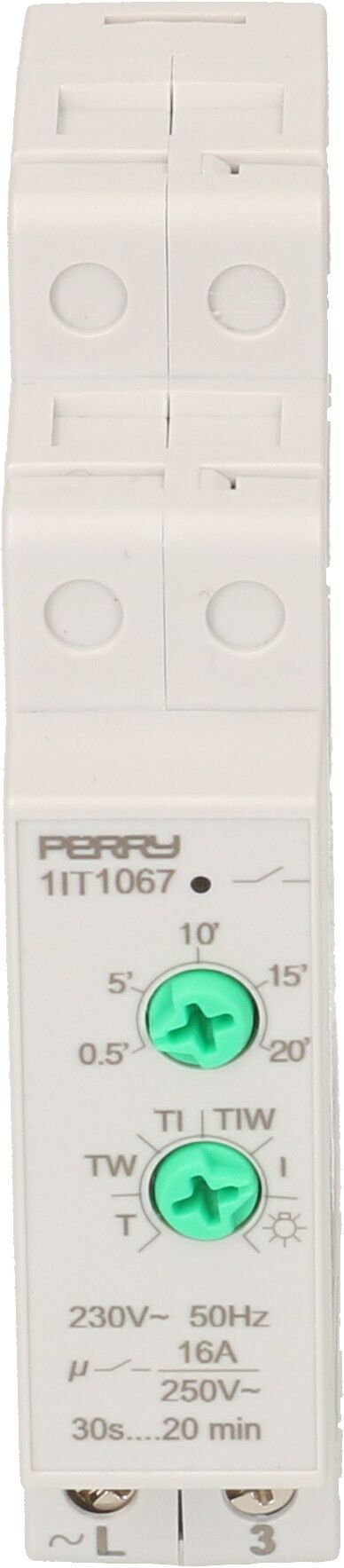 Multifunktions-Treppenlichtautomat 230VAC 16A