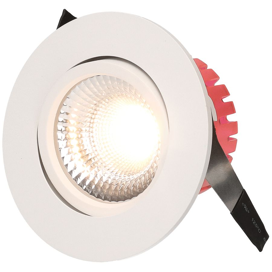 spot encastré à LED SOLVO-IP65 Ø80 blanc 4000K 780lm 38°