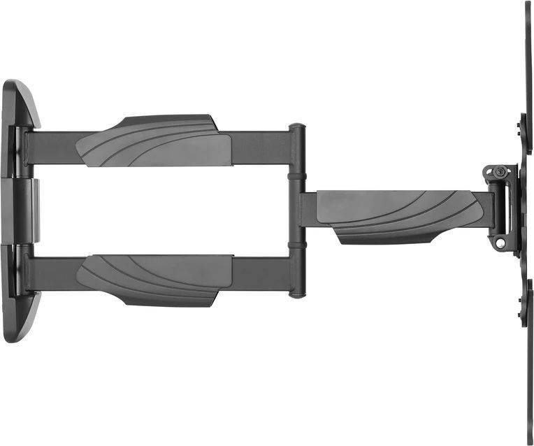 support TV mural MOTION 4 noir jusqu'à 35kg avec 3 articulations