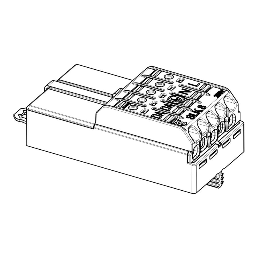SLK8 borne de connexion 5 pôles 0.5-2.5mm2 blanc