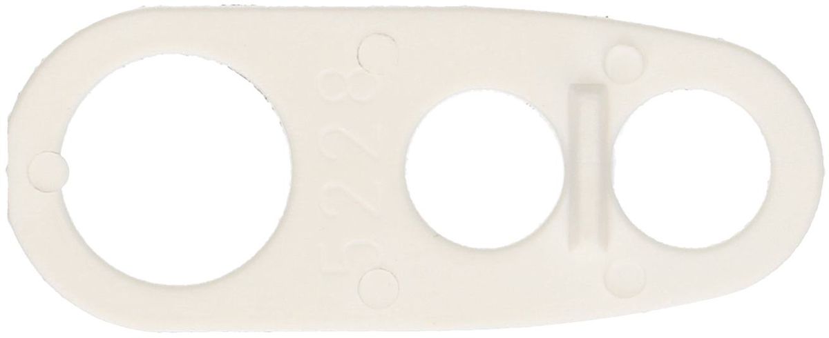 décharge de traction PA 3-trous en ligne blanc