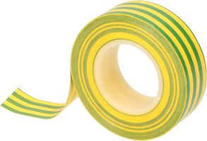 Ruban isolant universel DIN EN 60454 couleur vert-jaune 15mmx10m